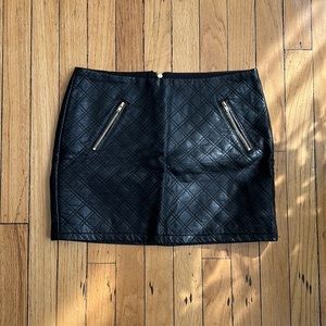 Leather Skirt